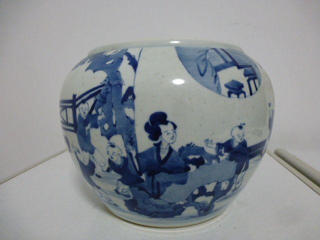 青花四妃十六子罐_青花四妃十六子罐价格_青