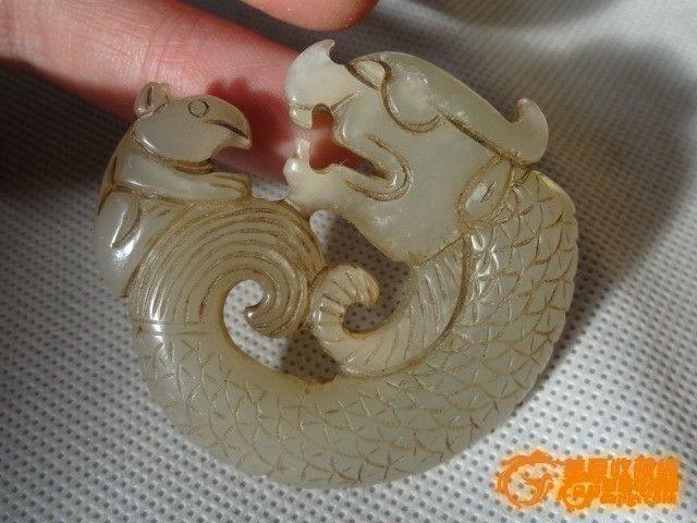 清代望子成龙玉佩_清代望子成龙玉佩价格_清