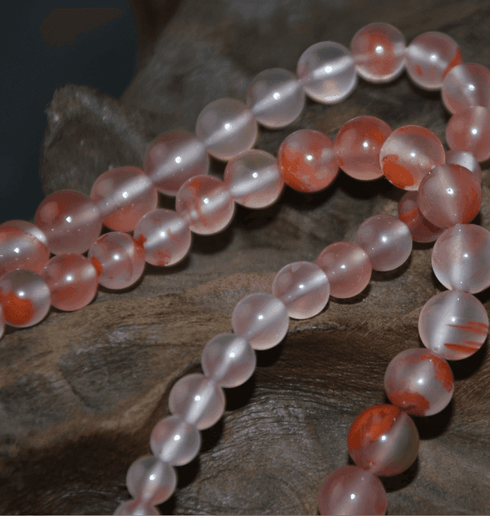 川凉山南红玛瑙荔枝冻飘花毛衣链电话微信13