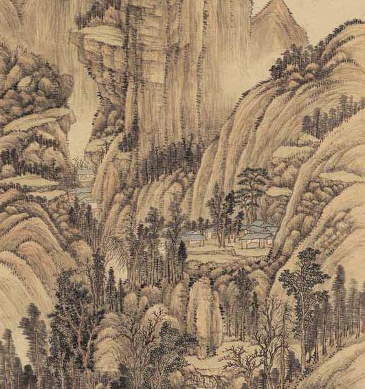 清代王翚山水画_清代王翚山水画价格_清代王