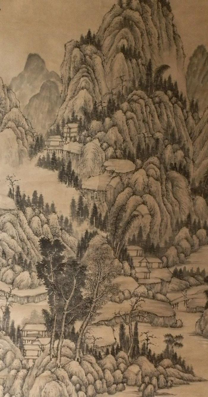 吴大徴、吴湖帆祖孙合作画作_吴大徴、吴湖帆