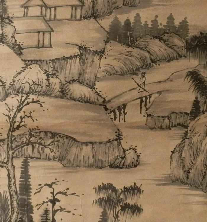 吴大徴、吴湖帆祖孙合作画作_吴大徴、吴湖帆