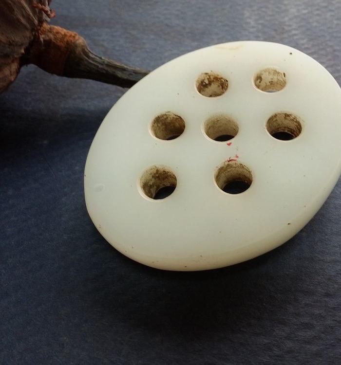 清代琉璃藕形佩_清代琉璃藕形佩价格_清代琉