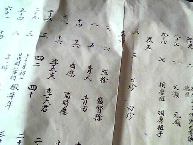 徐氏宗谱勘误表_徐氏宗谱勘误表价格_徐氏宗