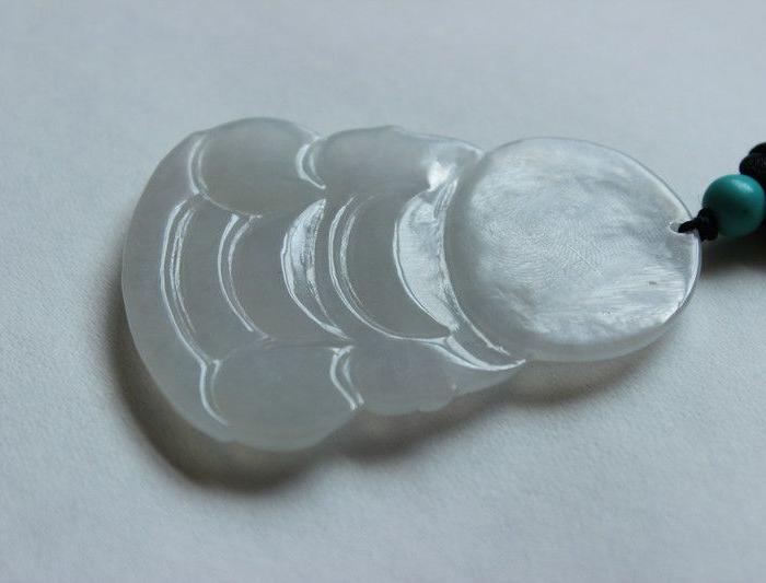 翡翠A货冰种男士必备大件观音,一手揭阳厂货,