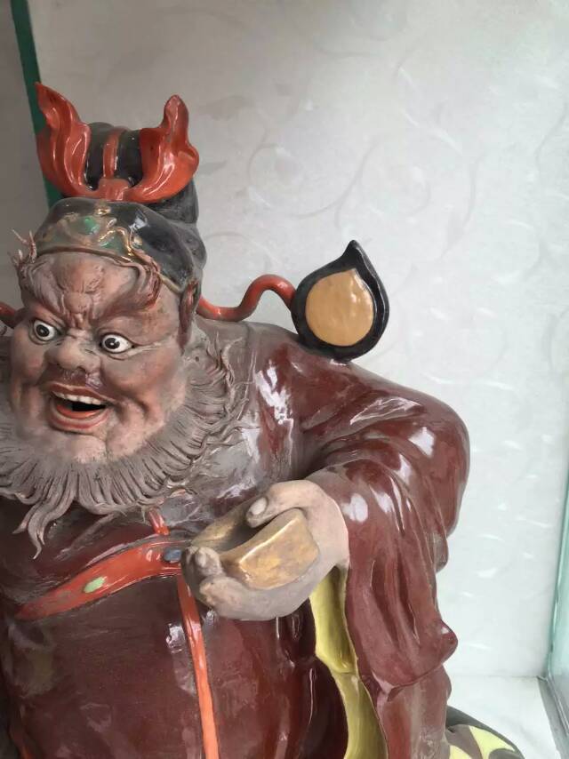 建国初期钟馗雕塑一尊_建国初期钟馗雕塑一尊