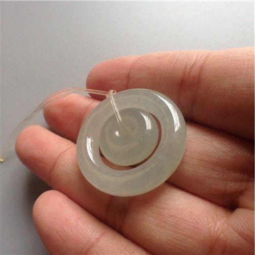 【玉泉文玩 】G570创汇期冰种晴水绿翡翠二环