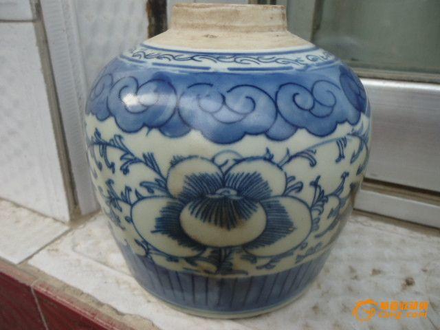 青花喜字罐_青花喜字罐价格_青花喜字罐图片