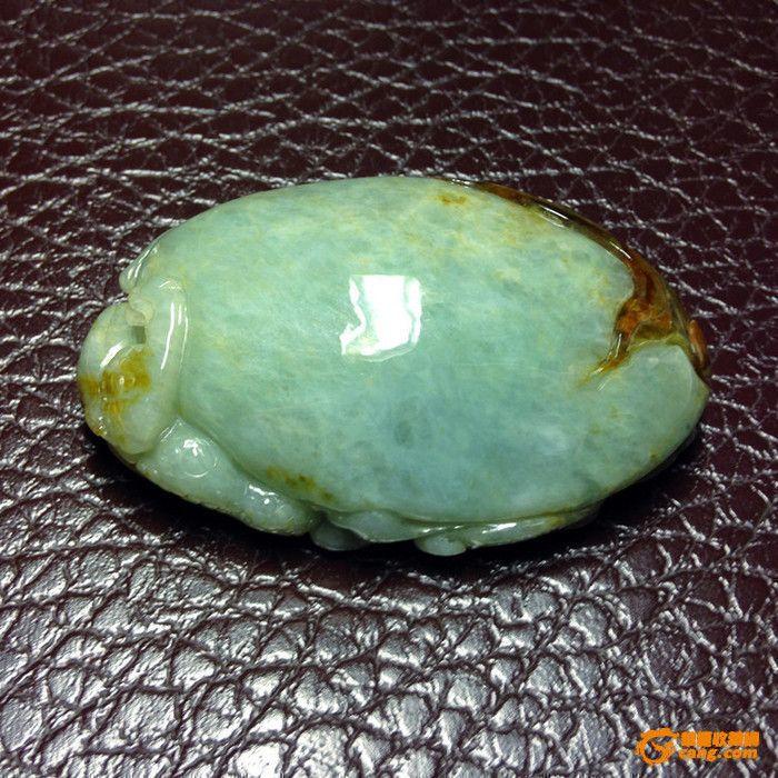 缅甸天然翡翠A货手玩把件_缅甸天然翡翠A货手