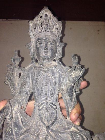 明代青铜观音佛像_明代青铜观音佛像价格_明