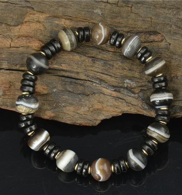 高古12珠千年一线老药师珠手串 绝品_高古12