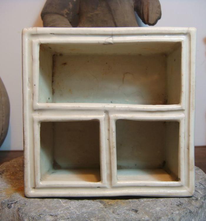 釉下五彩四方格洗_釉下五彩四方格洗价格_釉