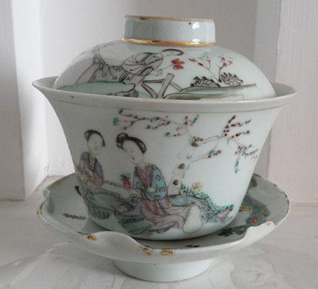 民国侍女茶盏_民国侍女茶盏价格_民国侍女茶