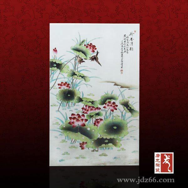 办公场所装饰瓷板画设计图纸,瓷板画装饰画_办