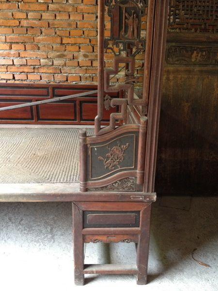 东阳木雕 普通 雕人物床一张 千工床_东阳木雕