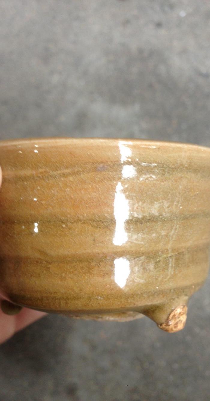 【小器专卖】龙泉窑黄釉香炉_【小器专卖】龙