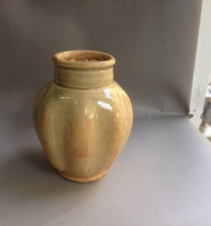 【小器专卖】越窑瓜琳罐_【小器专卖】越窑瓜