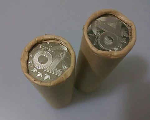 抗战七十周年壹元纪念币2卷100枚_抗战七十周