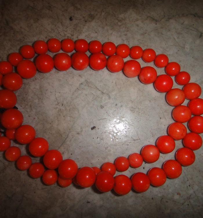 包红珊瑚.项链一串.送女友.送妈妈_包红珊瑚.项