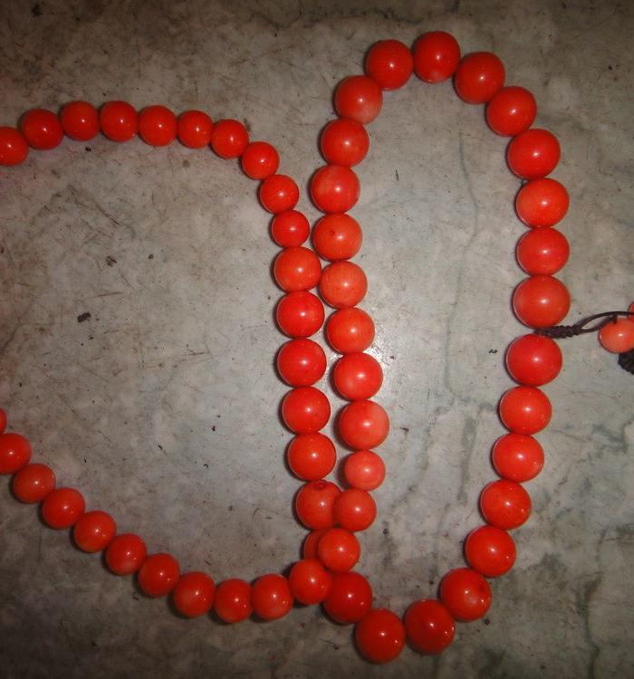 包红珊瑚.项链一串.送女友.送妈妈_包红珊瑚.项