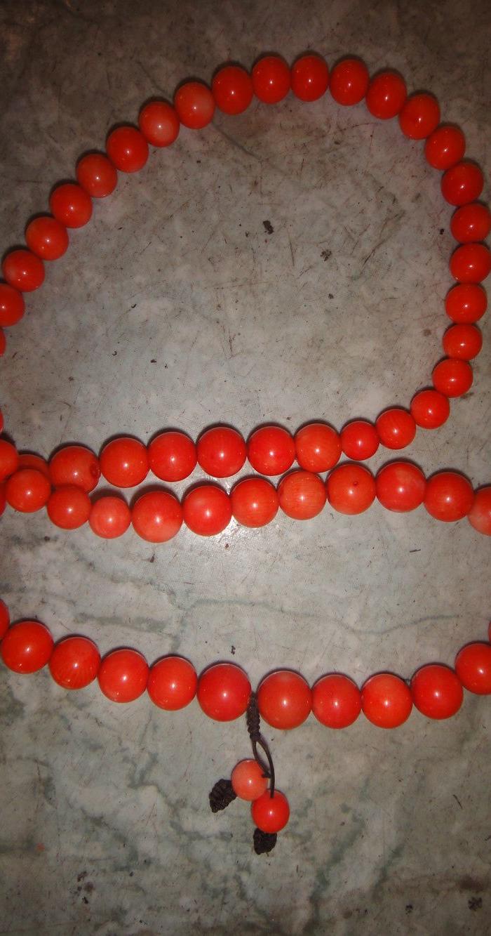 包红珊瑚.项链一串.送女友.送妈妈_包红珊瑚.项