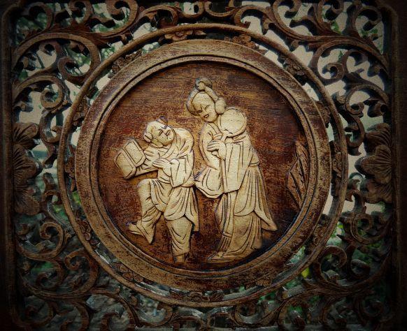 清代。典故。三娘教子。吉祥如意。平平安安。