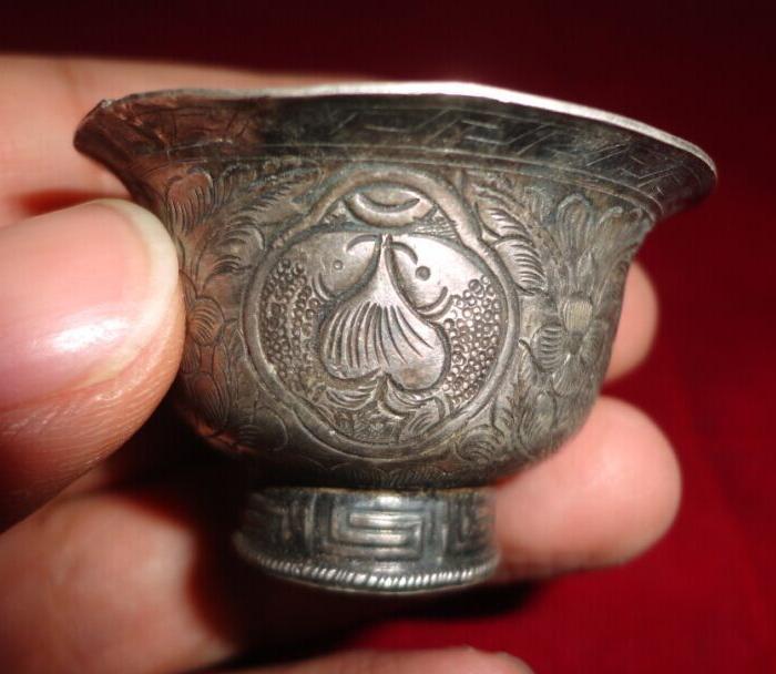 满工老银酒杯一个_满工老银酒杯一个价格_满