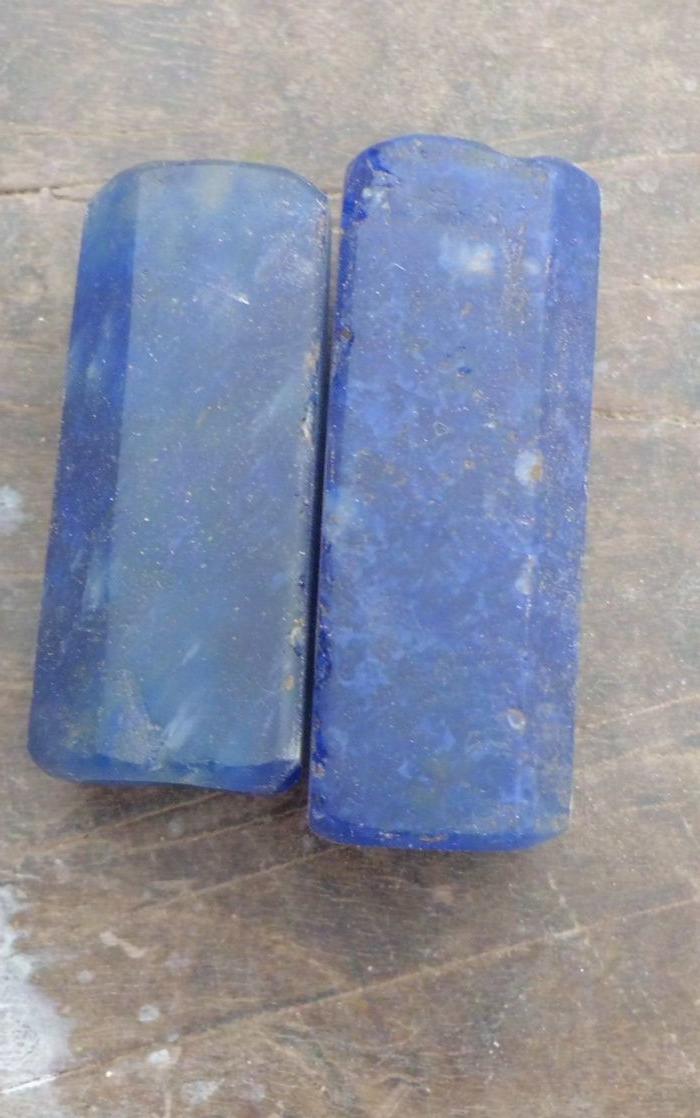 乡下收的出土战汉紫水晶珠子_乡下收的出土战