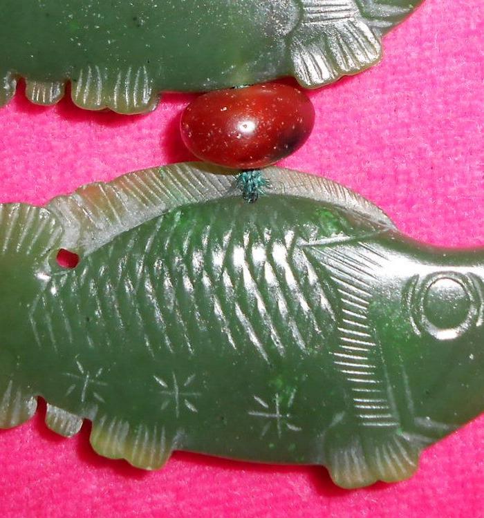 和田碧玉【一路连贵】鳜鱼3只_和田碧玉【一