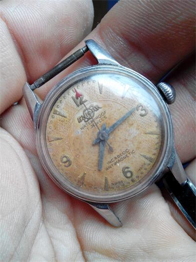 古董表英纳格,不走了_古董表英纳格,不走了价