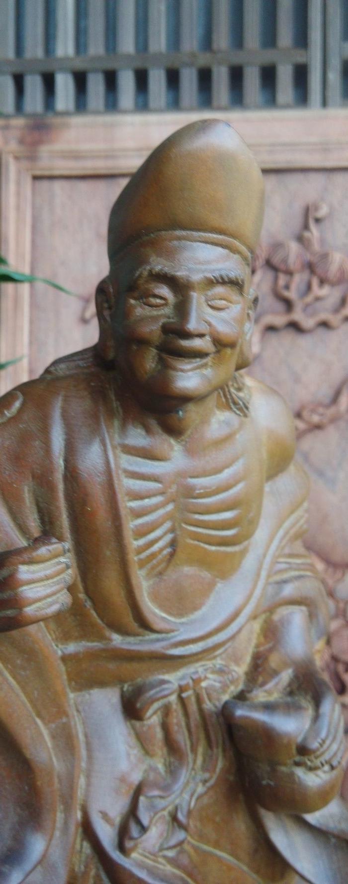 黄杨木雕济公_黄杨木雕济公价格_黄杨木雕济