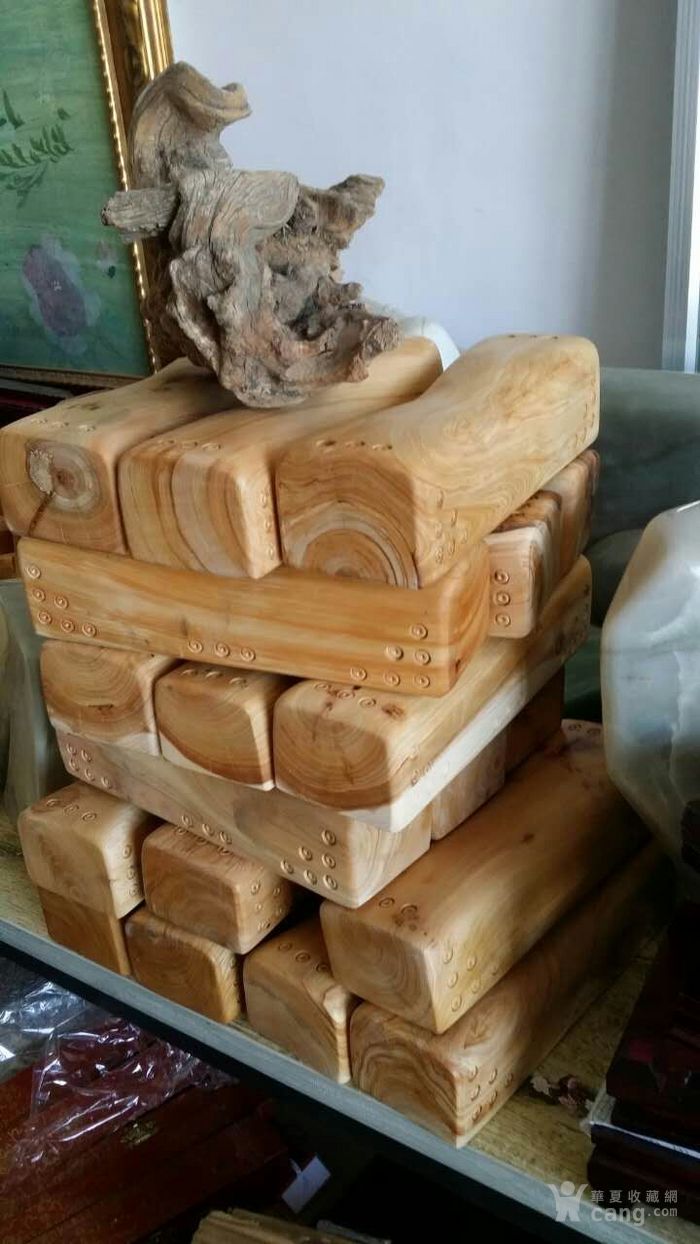 崖柏枕头_崖柏枕头价格_崖柏枕头图片_来自藏友内蒙古奇石斋_木器