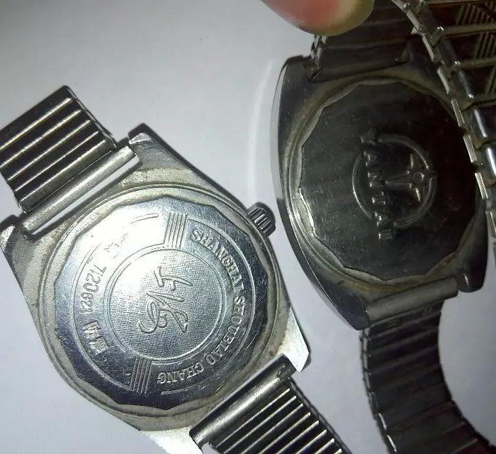 可以跑得老上海牌子手表2块_可以跑得老上海