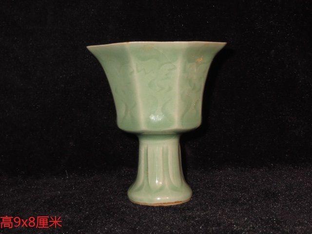 龙泉窑高足杯_龙泉窑高足杯价格_龙泉窑高足