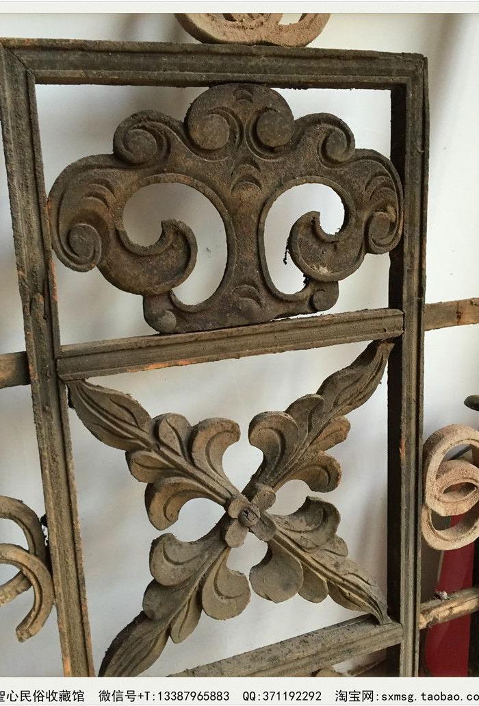 Y-1795#花卉组合方窗一对_Y-1795#花卉组合方