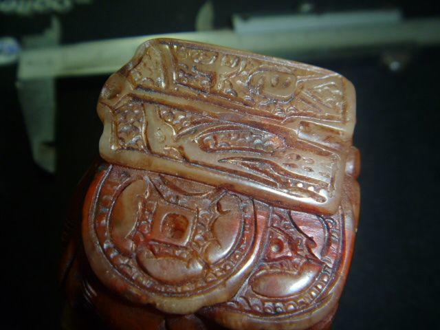 寿山石印章 雕刻好 寓意好 石头好 不多说_寿山