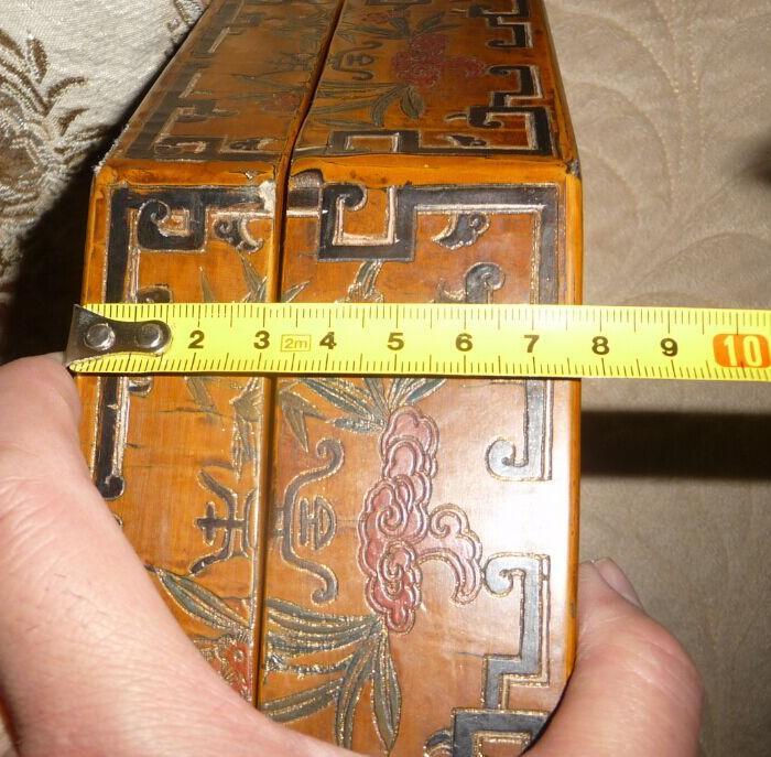 皇家赏赐木胎漆雕食盒900不还价_皇家赏赐木