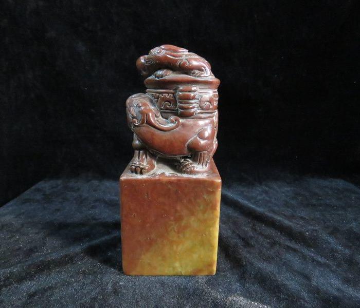 寿山石兽雕印章_寿山石兽雕印章价格_寿山石