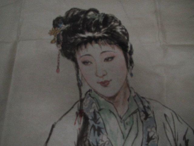 白柏桦仕女画作品_白柏桦仕女画作品价格_白