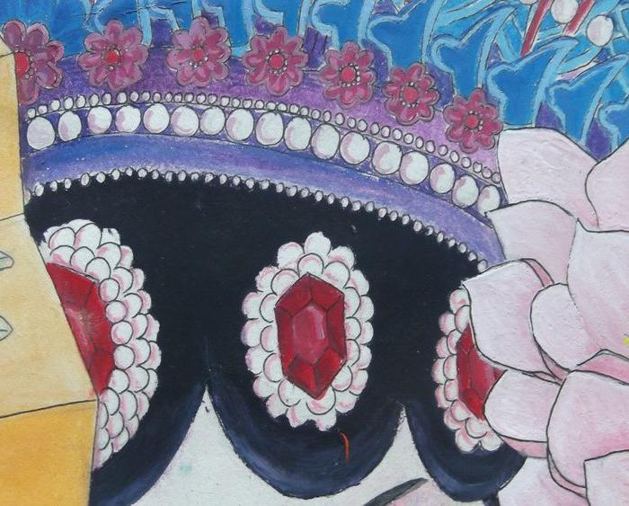 水粉画水彩画还是国画装饰画呢,花费巨大精力