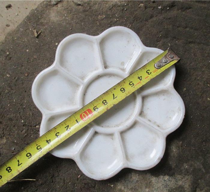 极度纯洁的奶白调色盘 民国的文房料器 未洗_