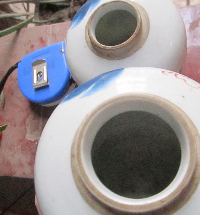 民国篮彩少师太保小罐2只_民国篮彩少师太保