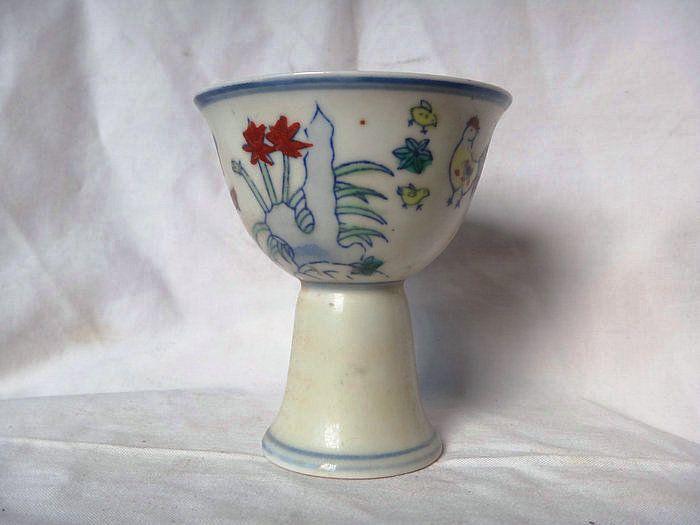 明代成化年间的老瓷杯_明代成化年间的老瓷杯