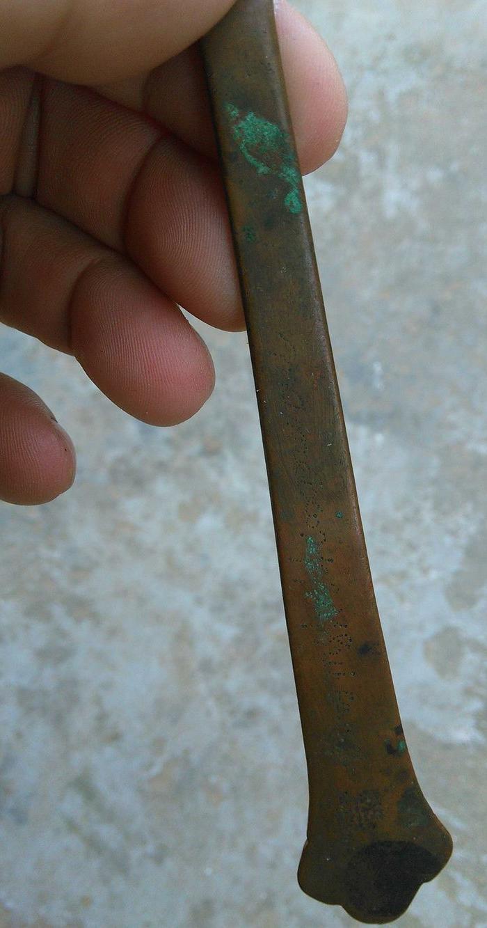 有英文签字的紫铜勺子_有英文签字的紫铜勺子