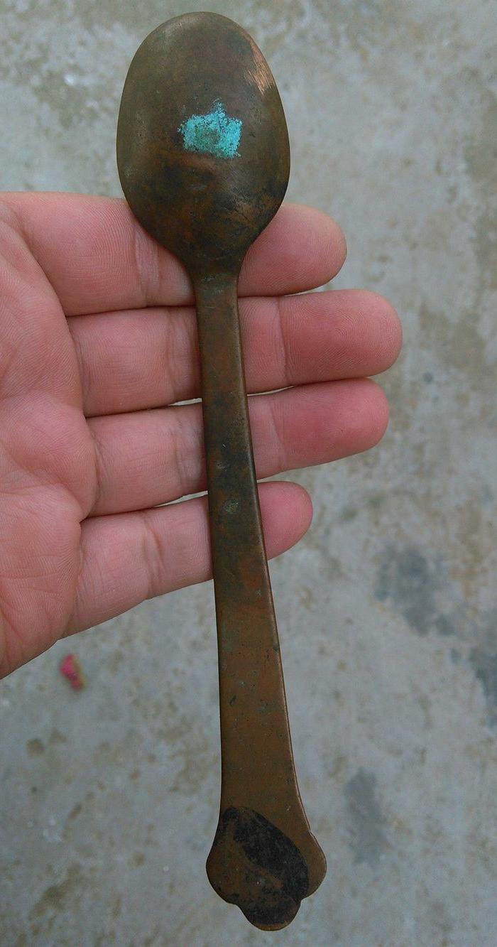 有英文签字的紫铜勺子_有英文签字的紫铜勺子