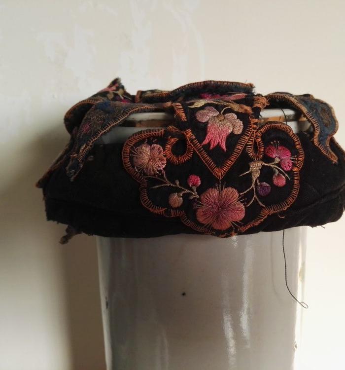 清代鞑子绣童帽_清代鞑子绣童帽价格_清代鞑