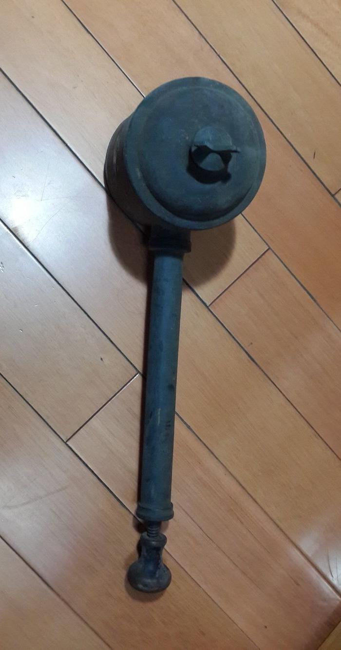 旧上海三角商标铜质喷雾机(江益荿x记出品,曹家