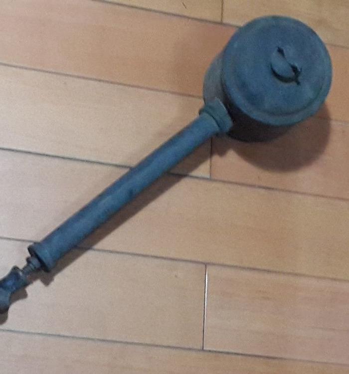 旧上海三角商标铜质喷雾机(江益荿x记出品,曹家