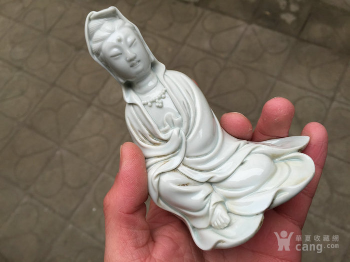 解放时期德化瓷观音