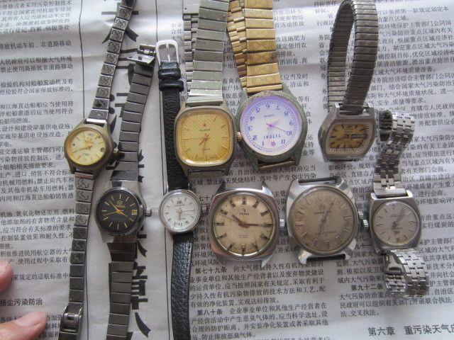 八十年代上海牌国外品牌老手表8块_八十年代